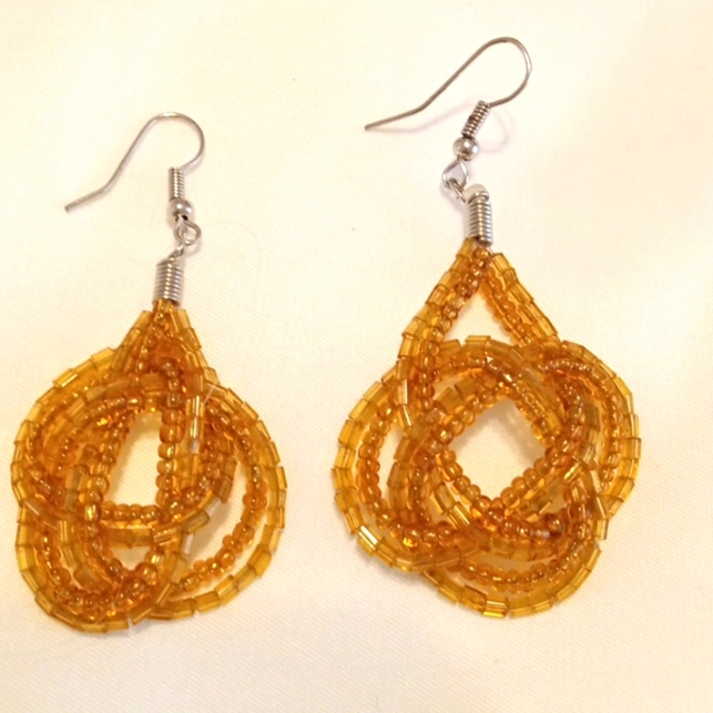 Vintage beaded earrings